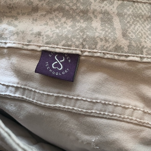 “Stone Python” Slim Ankle “Sheri” Jeans { NYDJ } - Picture 10 of 12